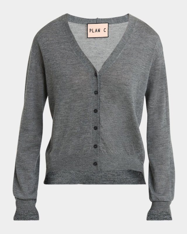 V-Neck Cashmere Cardigan
